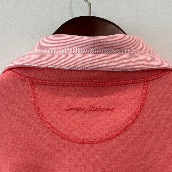 Tommy Bahama Coral Quarter-Zip Pullover - Picture 7 of 8